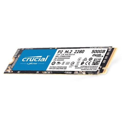 Crucial P2 250GB NVMe M.2 PCIe 3D NAND SSD CT250P2SSD8