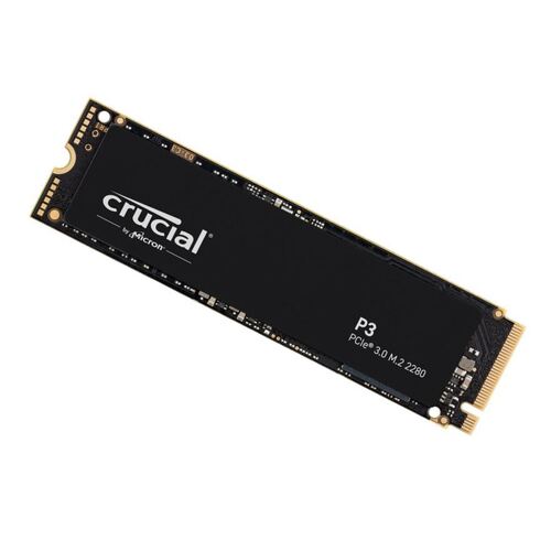 Micron P3 4TB Gen3 NVMe SSD 3500/3000 MB/s R/W 800TBW 650K/700K IOPS 1.5M hrs MTTF Full-Drive Encryption M.2 PCIe3 - CT4000P3SSD8