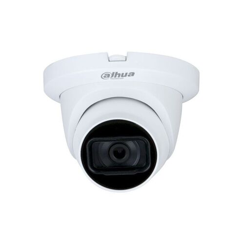 DAHUA DH-HAC-HDW2501TMQP-A-0280B-S2 PRO SERIES HDW2501TMQ 5MP HDCVI TURRET CAMERA, FIXED 2.8MM, IR 40M