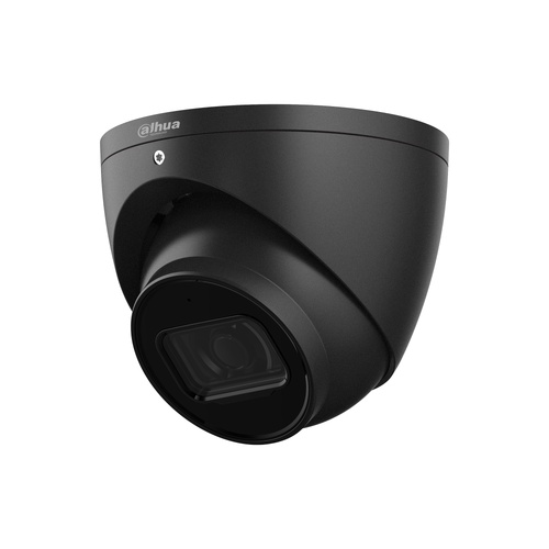 DAHUA DH-IPC-HDW2531EMP-AS-S2-AUS-BL LITE SERIES HDW2531EM 5MP TURRET CAMERA, BLACK, 2.8MM, FIXED 2.8MM, IR 30M