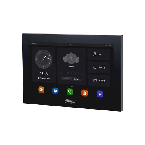 DAHUA DHI-VTH5341G-W PRO SERIES VTH5341G ANDROID WIFI MONITOR BLACK, 10"TOUCH, SD, SURFACE