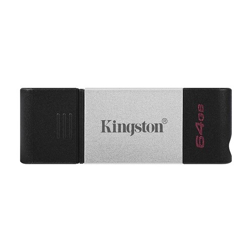 Kingston 64GB DataTraveler 80 USB Type-C High Speed Flash Drive