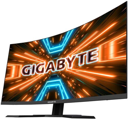 Gigabyte Gaming, 31.5", VA 1500R, 165Hz, 1ms(MPRT), 2560 x 1440, 2xHDMI, 1xDP, 2xUSB3.0, VESA 100x100mm, 78W, Height Adjustable