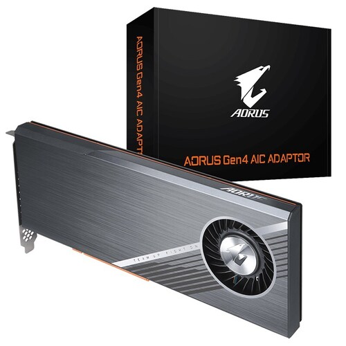 Gigabyte AORUS Gen 4 PCIe AIC SSD Adaptor