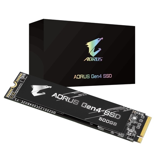 Gigabyte M.2 AORUS Gen4 SSD 500GB 5000/2500 MB/s PCI-Express