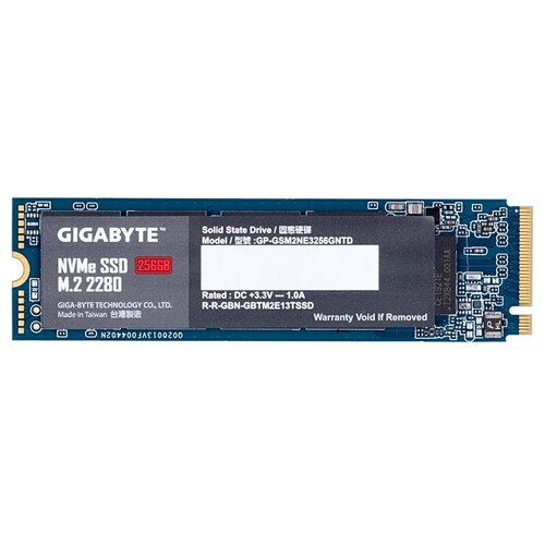 Gigabyte 256GB M.2 PCIe 3.0 x4 NVMe SSD GP-GSM2NE3256GNTD