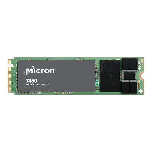 Micron 7450PRO 960GB NVMe m.2 (22x80mm) ENTERPRISE SSD, R/W 5000-1400MB/s, 520K-82K IOPS,TBW 1.7PB - MTFDKBA960TFR-1BC15ABYYR