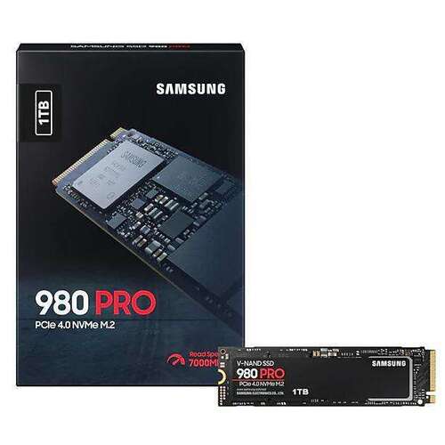 Samsung 980 PRO 1TB M.2 PCIe 4.0 NVMe SSD MZ-V8P1T0BW