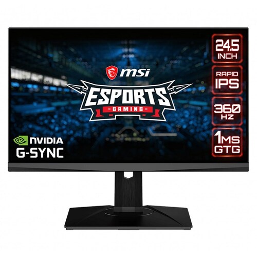 MSI Oculux NXG253R 24.5" 360Hz 1ms G-Sync Frameless IPS Gaming Monitor