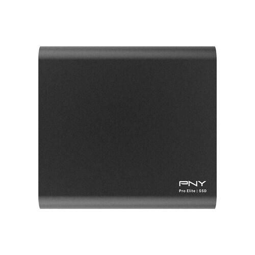 PNY Pro Elite CS2060 500GB USB Type-C 3.1 Ultra-Compact Portable SSD