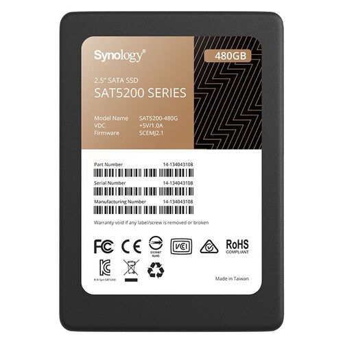 Synology SAT5200 480GB 2.5" SATA Enterprise SSD