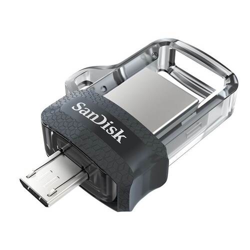 SanDisk 64GB Ultra Dual Drive OTG USB 3.0 Flash Drive for Android - 150MB/s