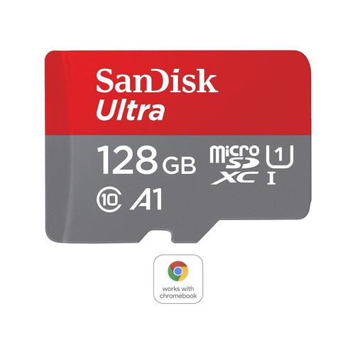 SANDISK ULTRA MICROSDXC SQUA4 128GB A1 C10 U1 UHS-I 120MB/S R 4X6