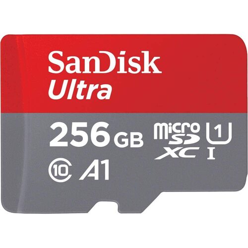 SanDisk Ultra microSDXC SQUAC 256GB A1 C10 U1 UHS-I 150MB/s R 4x6