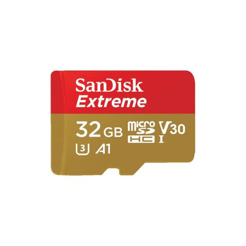 SanDisk SQXAF 32Gb MicroSD Extreme 100MB/s Action Cam