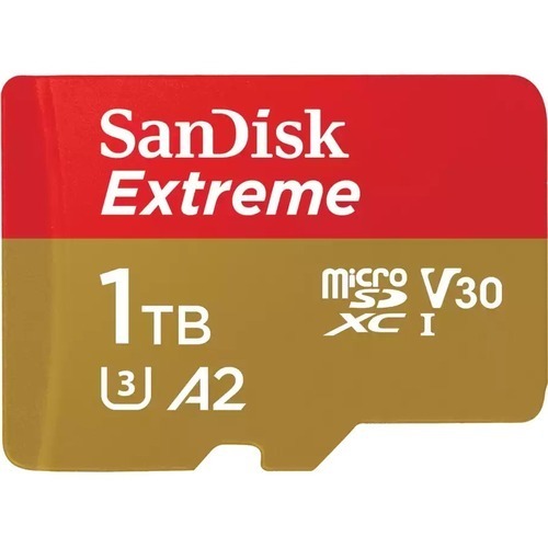 SanDisk EXTREME MICROSDXC SQXAV 1TB V30 U3 C10 - SDSQXAV-1T00-GN6MA