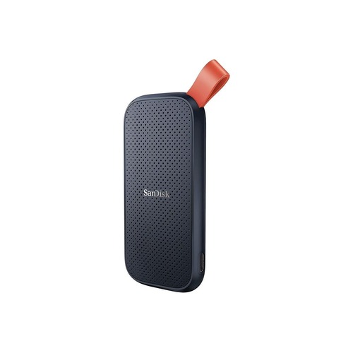 SanDisk Portable SSD SDSSDE30 480GB USB 3.2 Gen 2 Type C to A cable Read speed up to 520MB/s 2m drop protection 3-year warranty