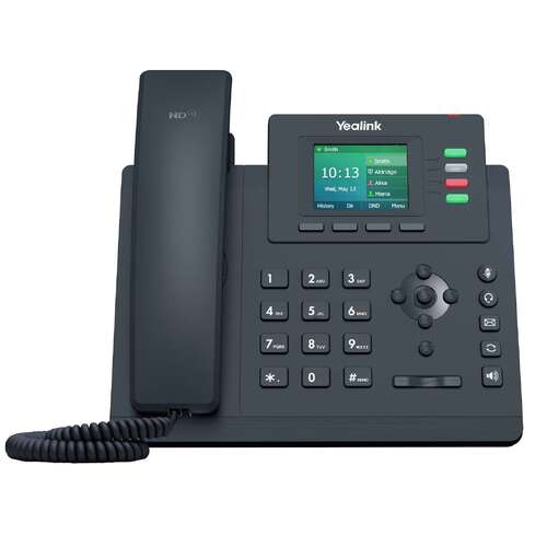 Yealink SIP-T33G Entry-level IP Phone with 4 Lines & Color LCD