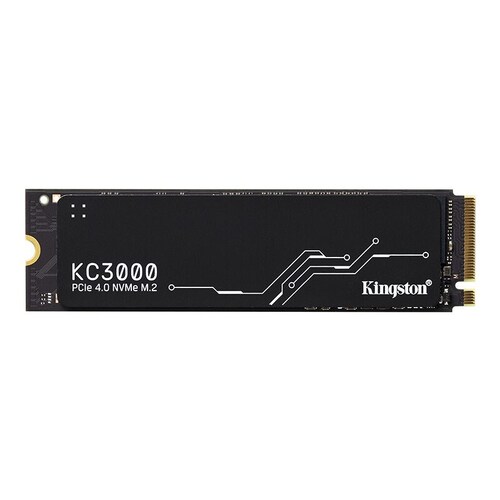 Kingston KC3000 512GB PCIe 4.0 NVMe M.2 2280 SSD - SKC3000S/512G