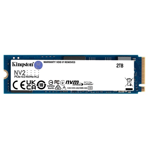 Kingston NV2 2TB M.2 2280 NVMe PCIe 4.0 SSD