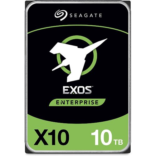 SEAGATE EXOS ENTERPRISE 512E ITERNAL 3.5" SAS DRIVE, 10TB, 12GB/S, 7200RPM