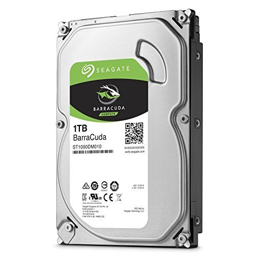 Seagate ST1000DM010 1TB BarraCuda 3.5" 7200RPM SATA3 Desktop Hard Drive