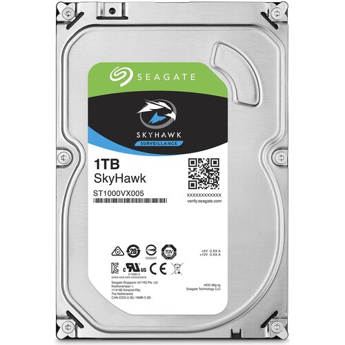 Seagate ST1000VX005 1TB SkyHawk 3.5" SATA3 Surveillance Hard Drive