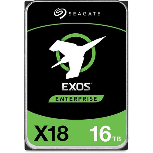 Seagate Exos X18 16TB ST16000NM000J 3.5" SATA 512e/4Kn 6GB/S, 7200RPM Enterprise Hard Drive