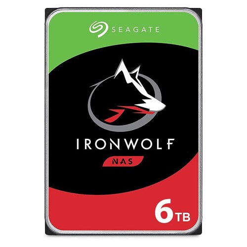 Seagate ST6000VN001  6TB IronWolf 3.5" SATA3 NAS Hard Drive