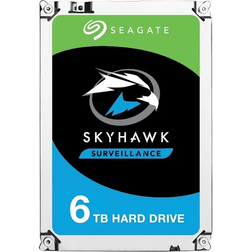 Hard Drive ST6000VX008 Seagate Skyhawk ST6000VX008 6TB 5400U/Min 256MB SATA III 3.5 " Inch