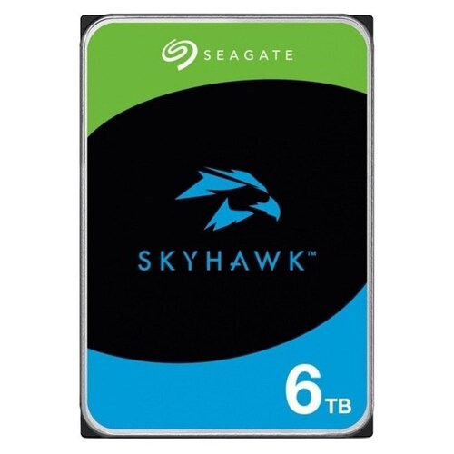 Seagate ST6000VX009 6TB SkyHawk Surveillance 3.5' HDD SATA 6Gb/s, 5400 RPM, 256MB Cache