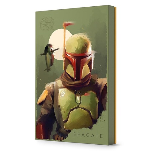 SEAGATE FIRECUDA BOBA FETT 2TB GAMING PORTABLE HDD, RGB, USB 3.0