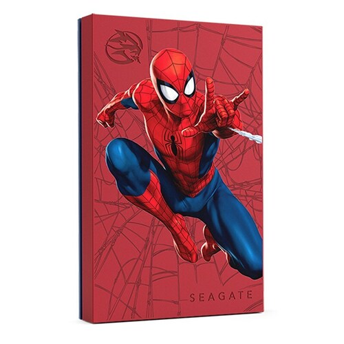 SEAGATE FIRECUDA SPIDER-MAN 2TB GAMING PORTABLE HDD, RGB, USB 3.0