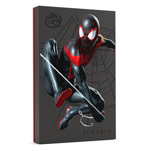 SEAGATE FIRECUDA MILES MORALES 2TB GAMING PORTABLE HDD, RGB, USB 3.0