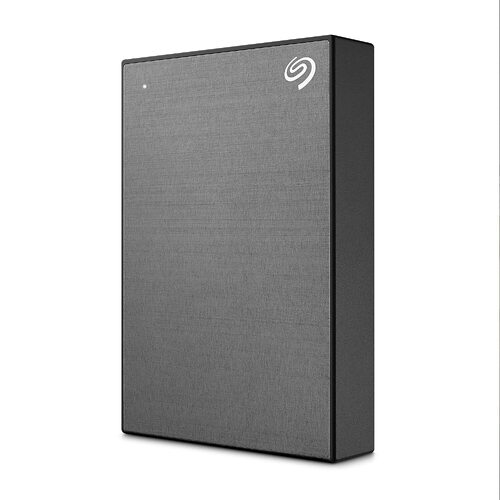 Seagate One Touch 4TB External HDD with Password Protection – Space Gray (STKZ4000404)