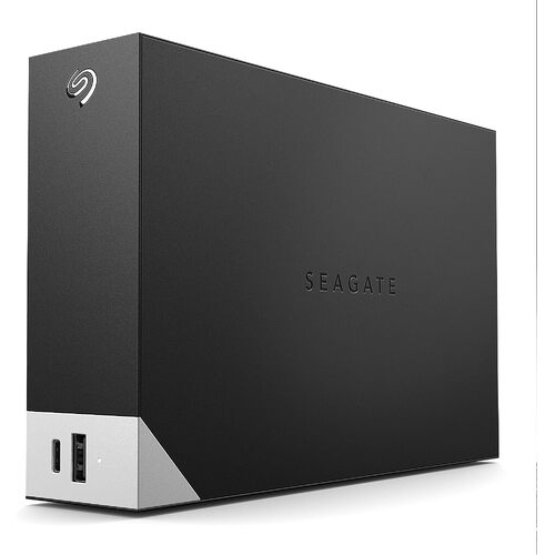 Seagate One Touch STLC10000400 10 TB Hard Drive - 3.5"" External - SATA (SATA/600) - Black - USB 3.0 Micro-B