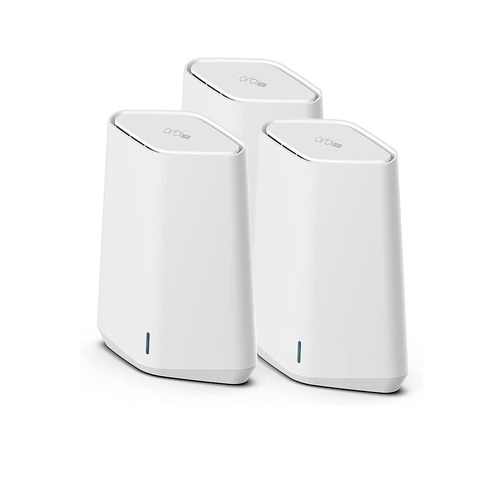 NETGEAR Orbi Pro WiFi 6 Mini AX1800 Mesh system-  Router with 2 Satellite Extenders