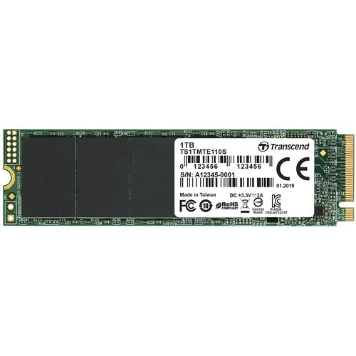 Transcend 1TB M.2 2280 PCIE SSD GEN3X4 3D TLC DRAM