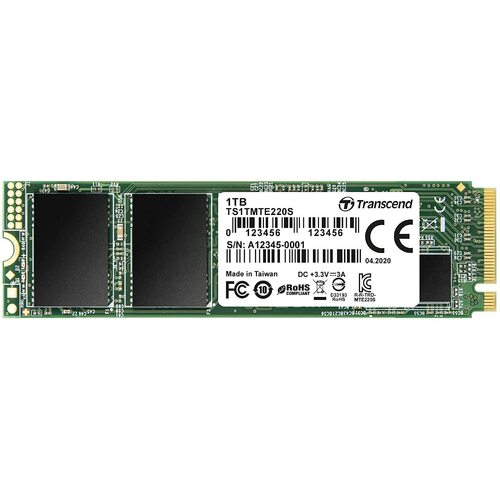 Transcend 1TB M.2 2280 PCIE SSD GEN3X4 M-KEY 3D TLC