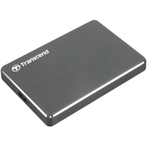 Transcend 1TB 2.5IN PORTABLE HDD StoreJet C3N ALUM