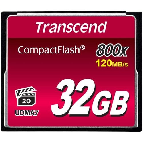 Transcend 32GB CF Card (800X)