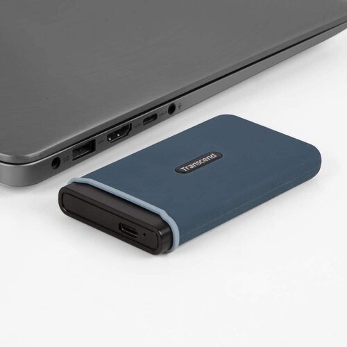 Transcend 500GB External SSD ESD370C PCIe to USB 3.1 Gen 2 Type C