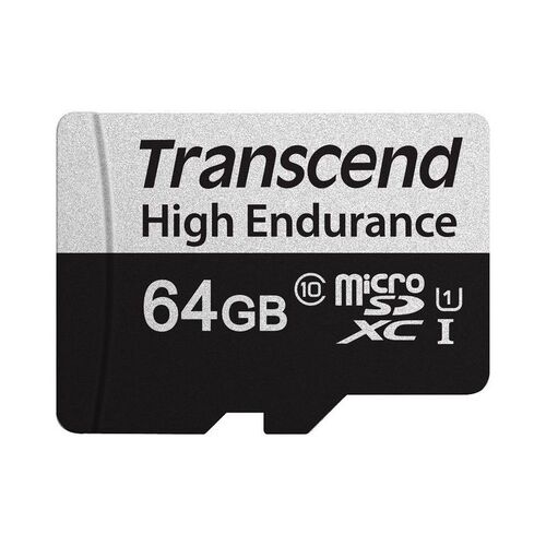 Transcend 64GB MICRO SD UHS-I U1 WITH ADAPTER 100M