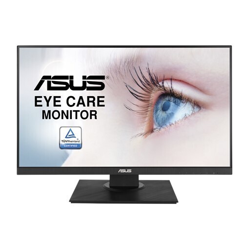 Asus VA24DQLB Eye Care Monitor 23.8 inch FHD IPS Frameless 75Hz Ergonomic Design Wall Mountable