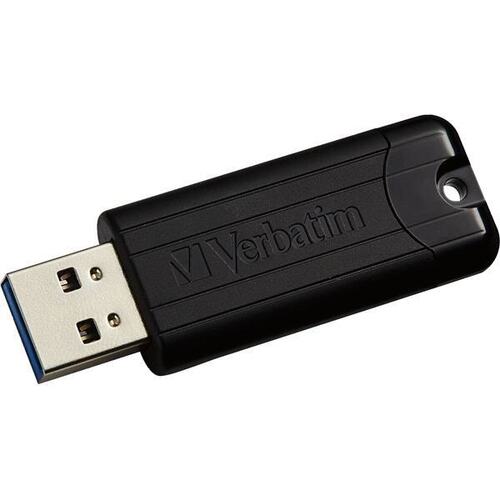 Verbatim USB3.0 Store N GO16GB Pinstripe Black P-Blist - 49316