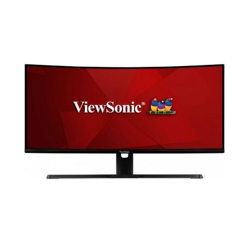 ViewSonic VX3418-2KPC 86.4 cm (34"") WQHD Curved Screen LED Gaming LCD Monitor - 21:9 - Black- HDMI - DisplayPort