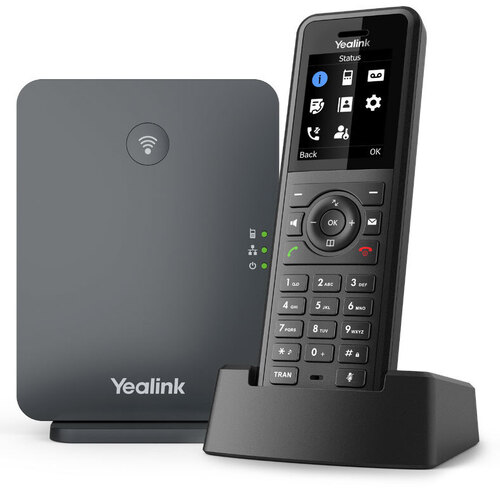 Yealink W77P Wireless DECT Phone System with W70B Base Station and W57R Handset