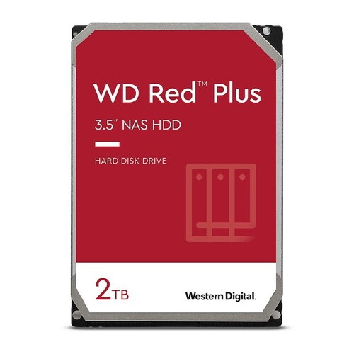 Western Digital WD20EFPX 2TB WD Red Plus NAS Hard Drive 3.5-Inch