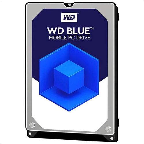 WD Blue 2TB Internal PC Mobile Hard Drive 2.5" 5400RPM SATA 6Gb/s 128MB Cache WD20SPZX