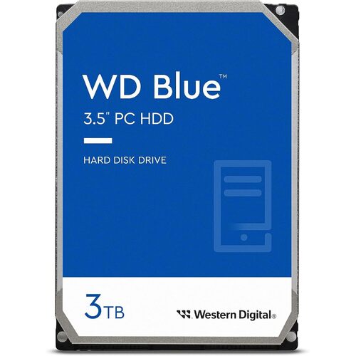 Western Digital WD30EZAX 3TB WD Blue PC Internal Hard Drive HDD 5400 RPM SATA 6 Gb/s 256 MB Cache 3.5